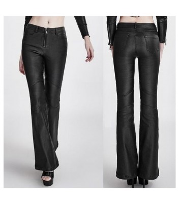 Women Vintage Retro Rockabilly Pant Steampunk Sexy Zip Women Goth Pant